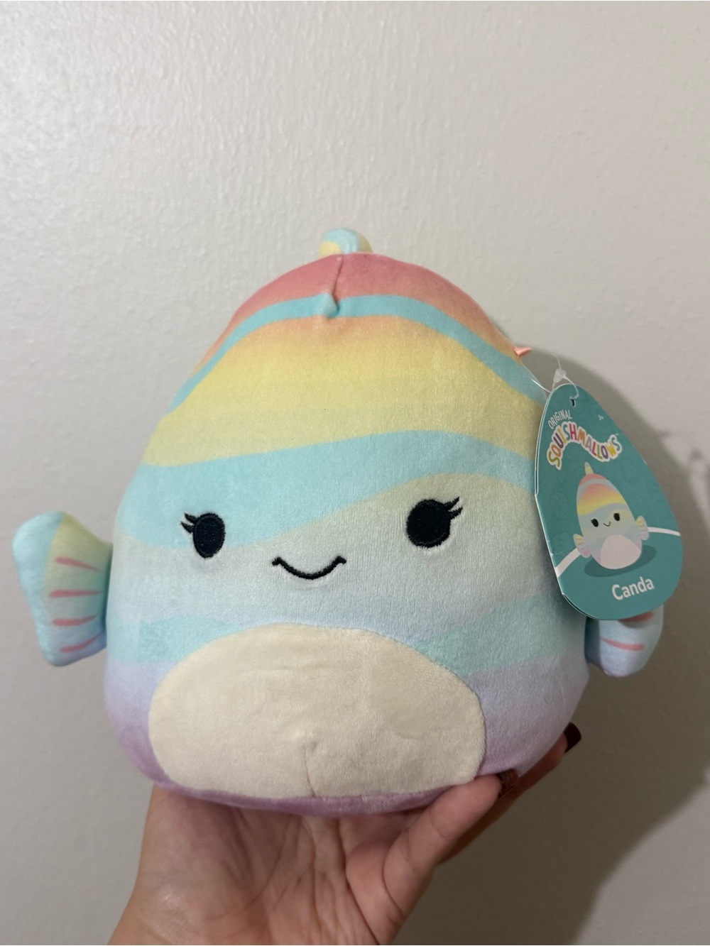Canada Rainbow Fish Squishmallow